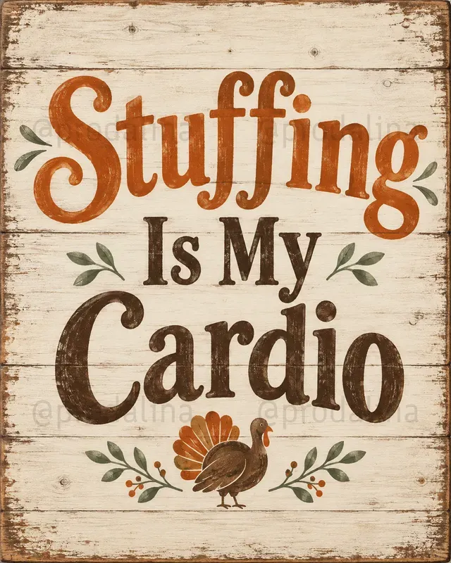 Funny Thanksgiving Wall Art