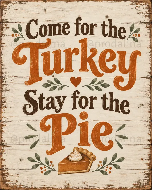 Funny Thanksgiving Wall Art