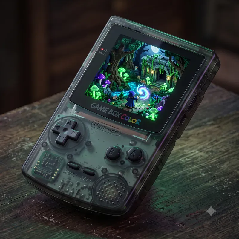 3D Game Boy Pixel Art Dioramas