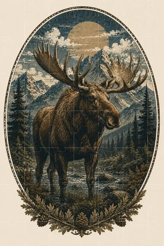Wildink Commercial Pods Vintage Wildlife