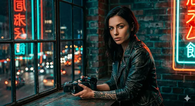 Cinematic Colorgraded Portrait Photography