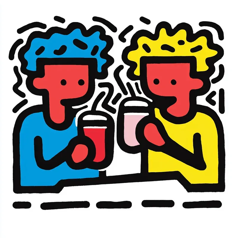 Keith Haring Style Doodle Designs
