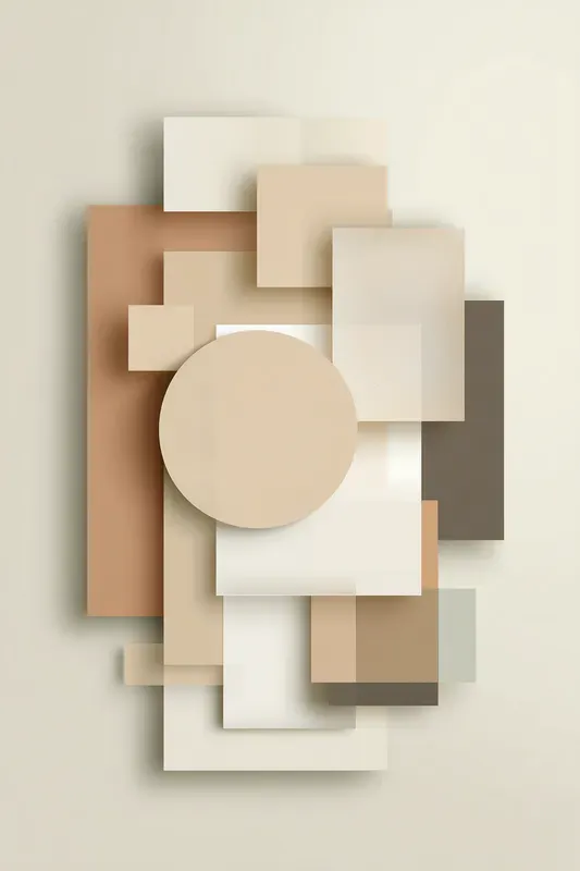 Abstract Minimalist Art