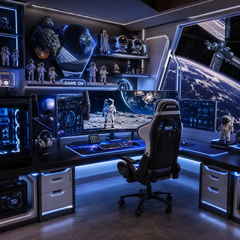 Single Subject Gaming Setup Creators