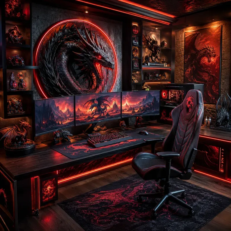 Single Subject Gaming Setup Creators