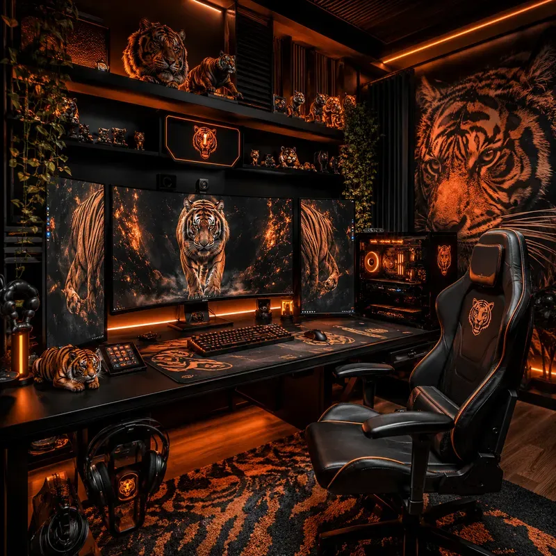 Single Subject Gaming Setup Creators