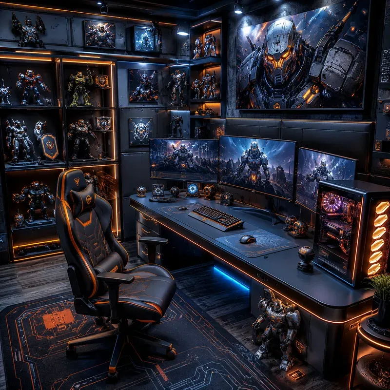 Single Subject Gaming Setup Creators