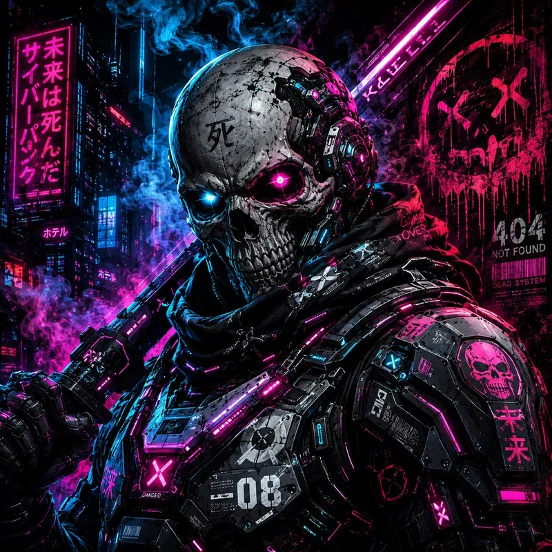 Dark Urban Reaper Street Art Collections