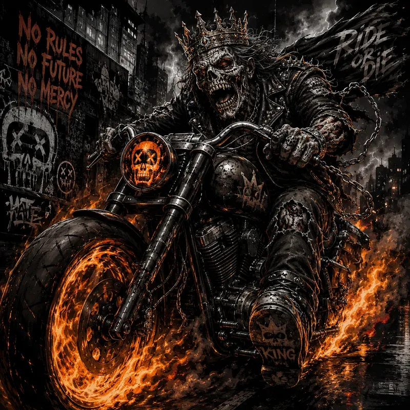 Dark Urban Reaper Street Art Collections