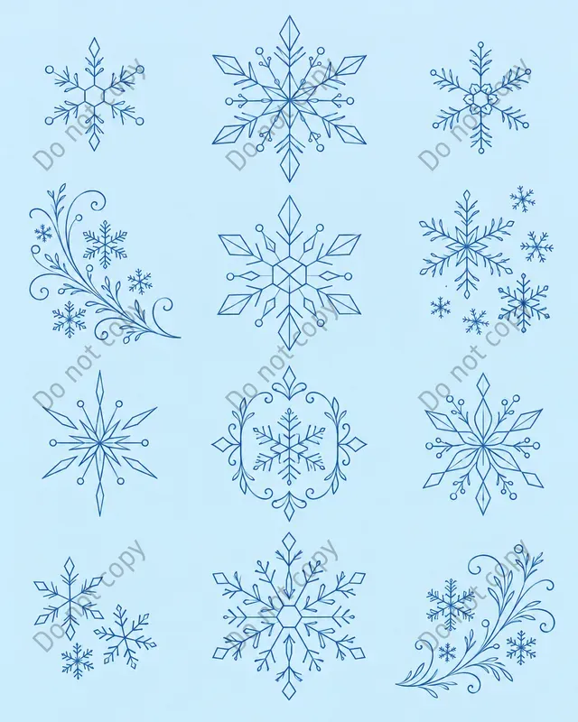 Embroidery Motif Transfer Sheets