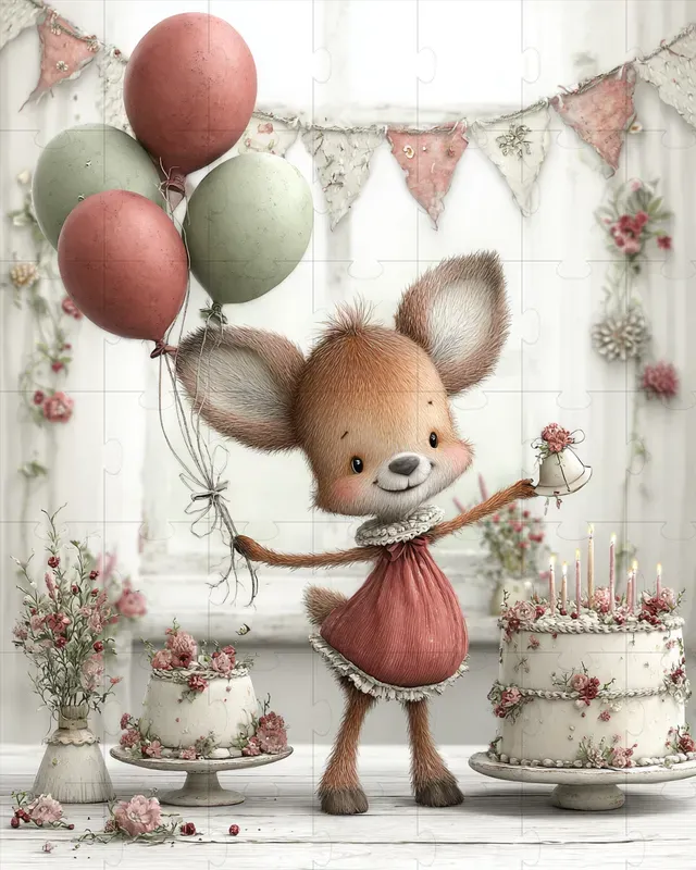 Vintage Marzipan Baby Birthdays