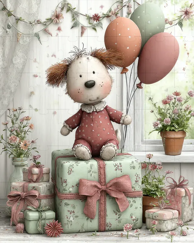 Vintage Marzipan Baby Birthdays