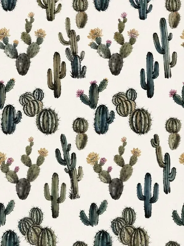 East Asian Ink Wash Seamless Patterns