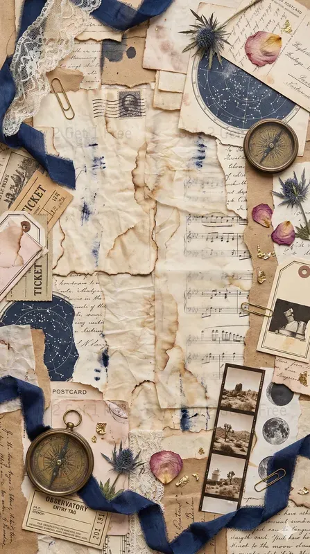 Romantic Travel Diary Junk Journals