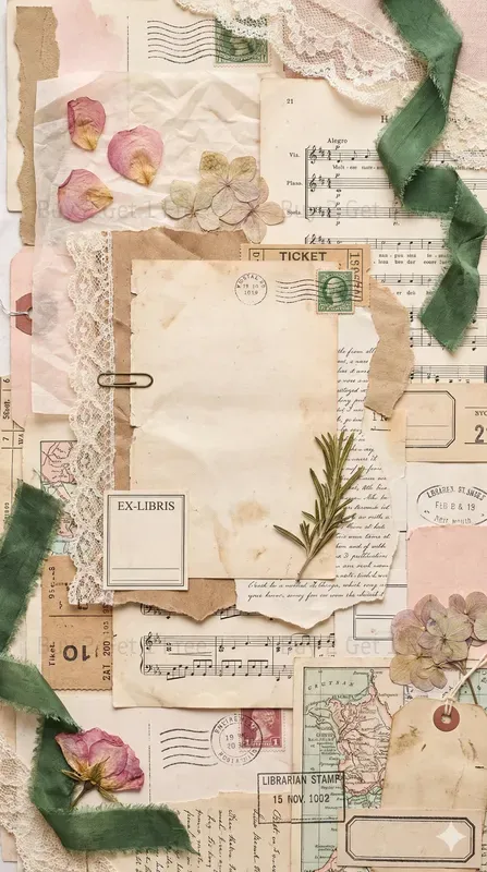 Romantic Travel Diary Junk Journals