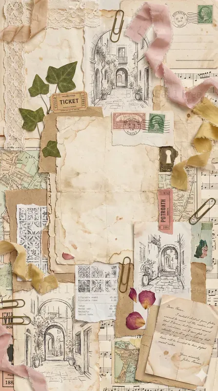 Romantic Travel Diary Junk Journals