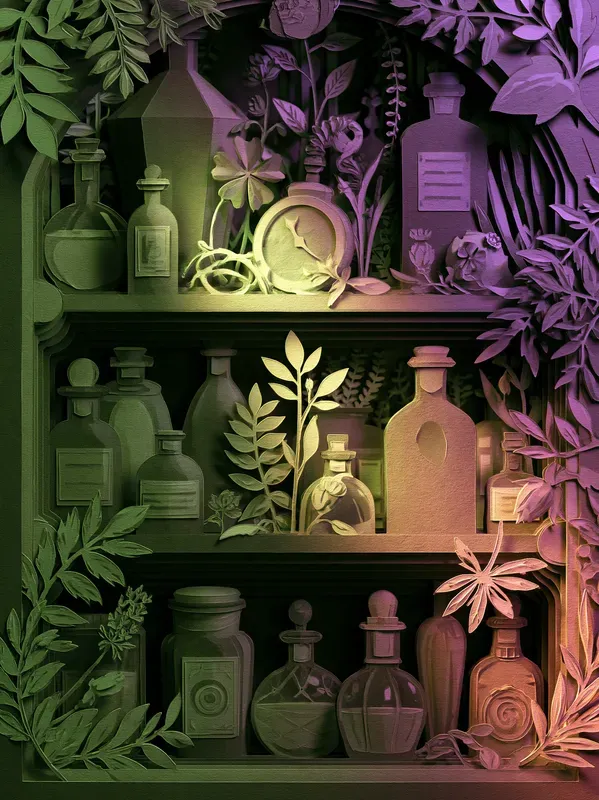 Paper Diorama Cozy Room Scenes