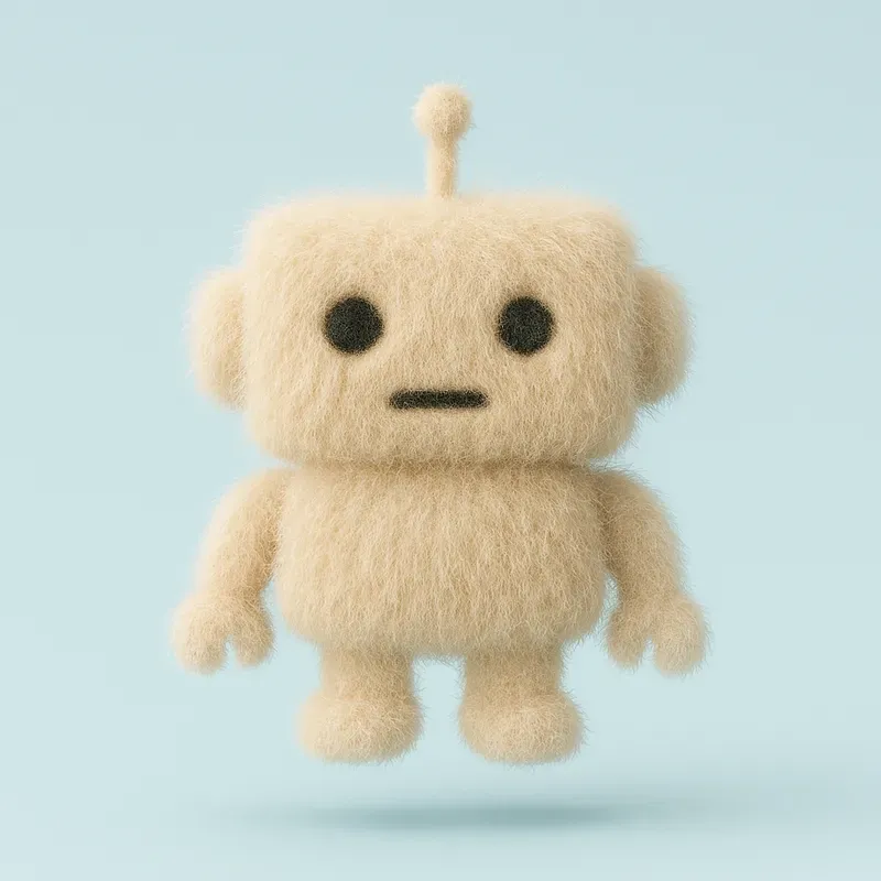 Fuzzy Emoji Objects 3D