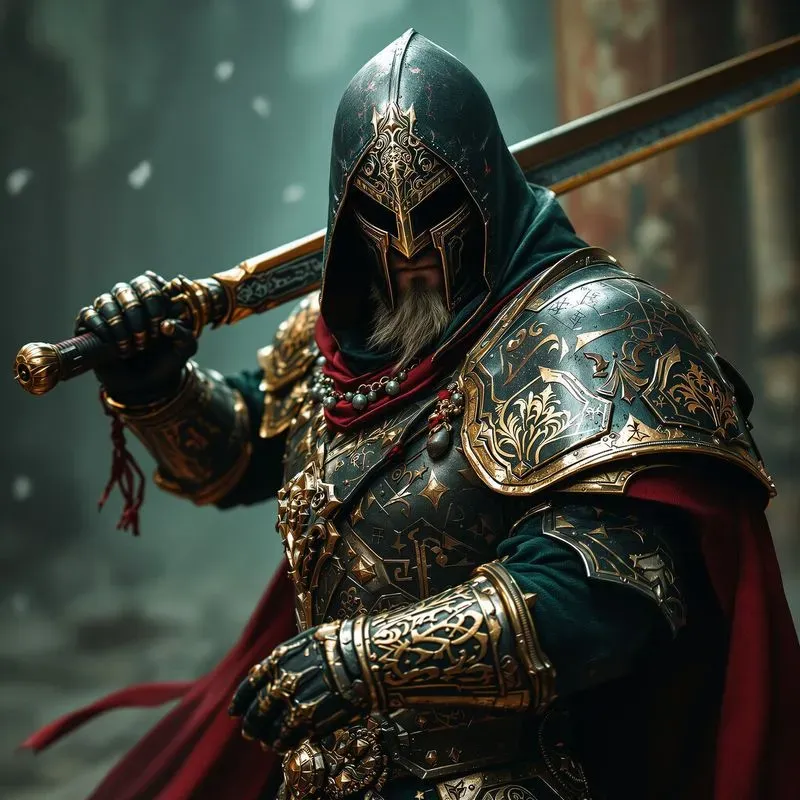Epic Dark Fantasy Cinematic Characters