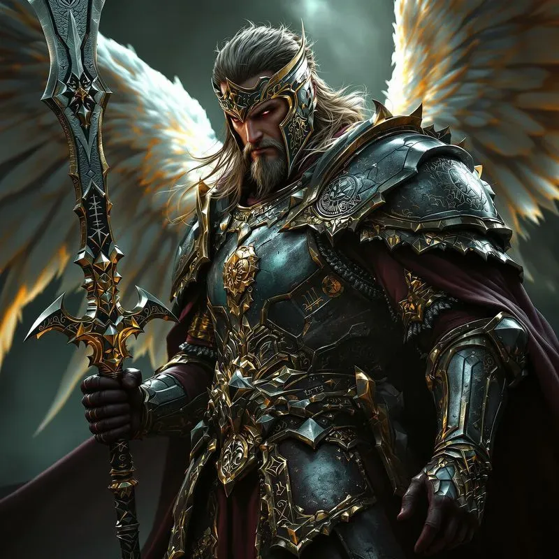 Epic Dark Fantasy Cinematic Characters