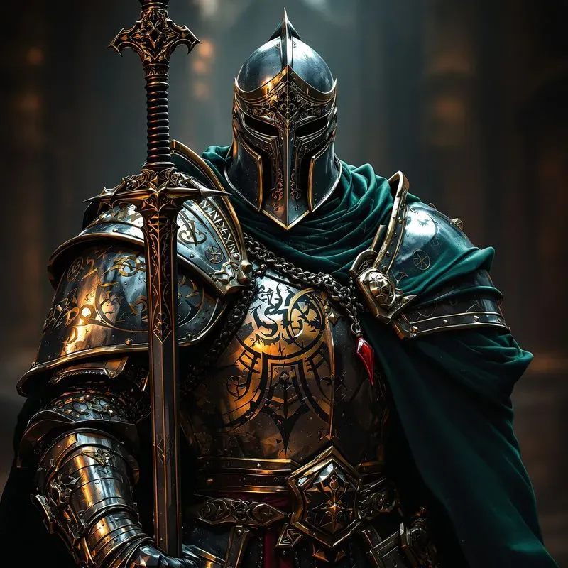 Epic Dark Fantasy Cinematic Characters