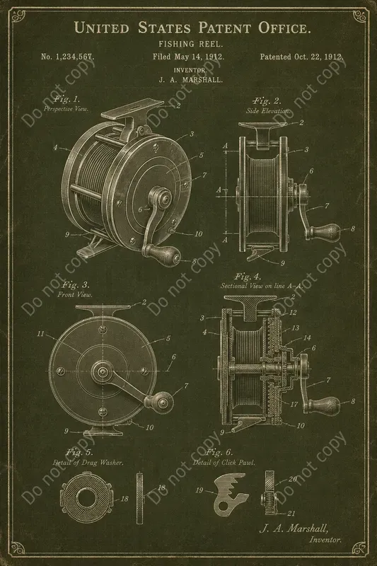 Vintage Patent Print Posters