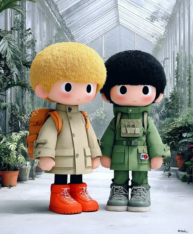 Designer Toy Character Scenes