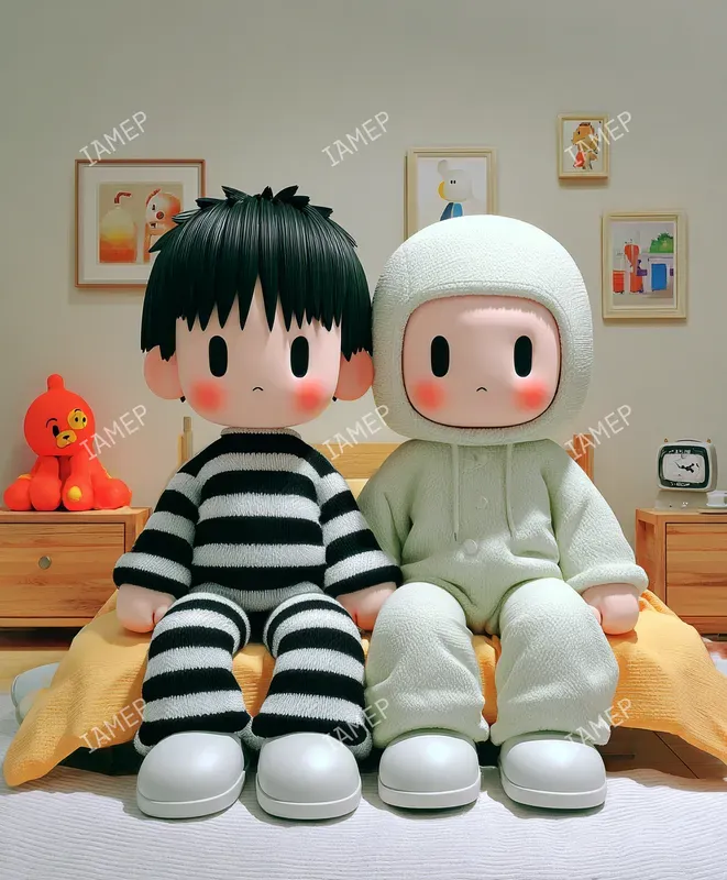 Designer Toy Character Scenes