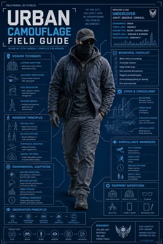 Blue Tactical Infographics