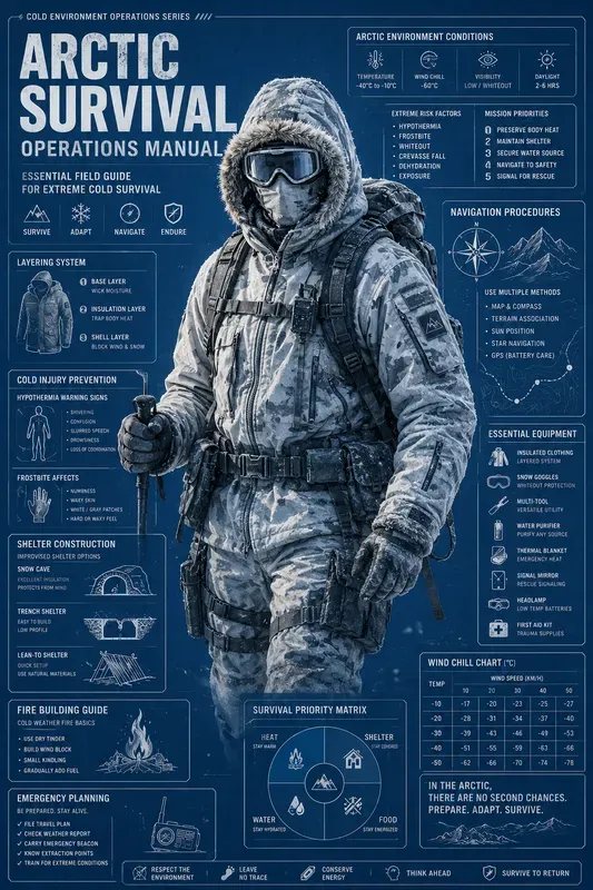 Blue Tactical Infographics