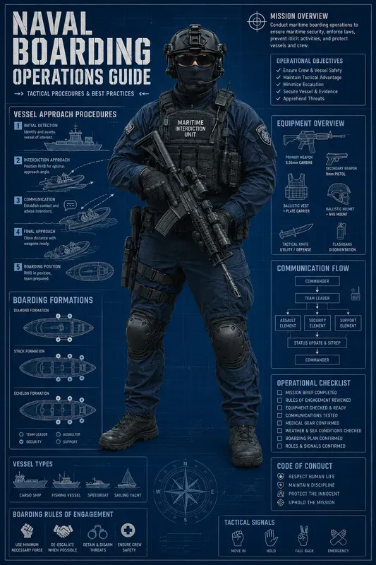 Blue Tactical Infographics