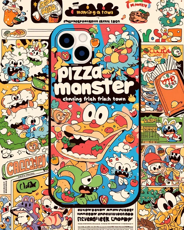 Retro Cartoon Phone Case Designs