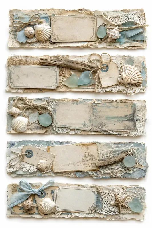 Junk Journal Ephemera Strips Generator