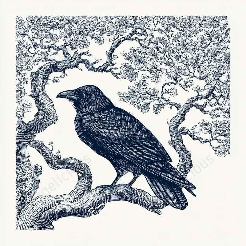 Vintage Engraving Illustration Art