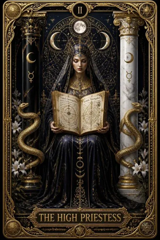 Luxury Tarot Card Illustration Generator