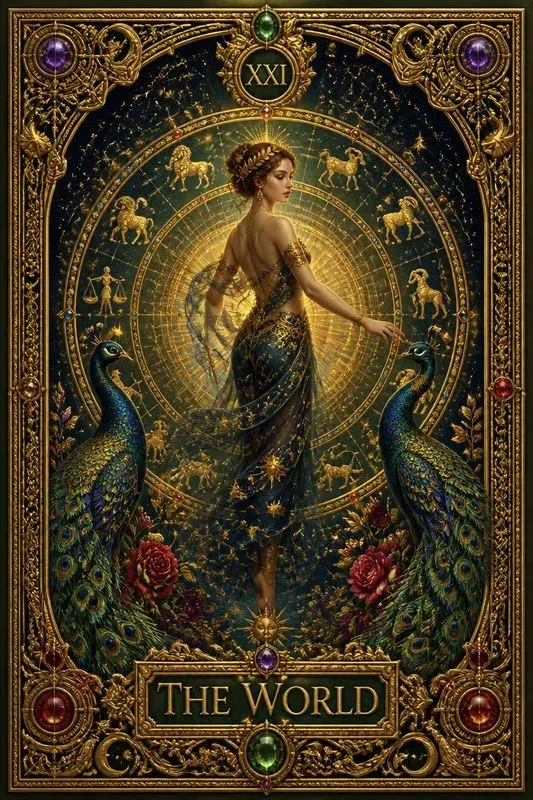 Luxury Tarot Card Illustration Generator