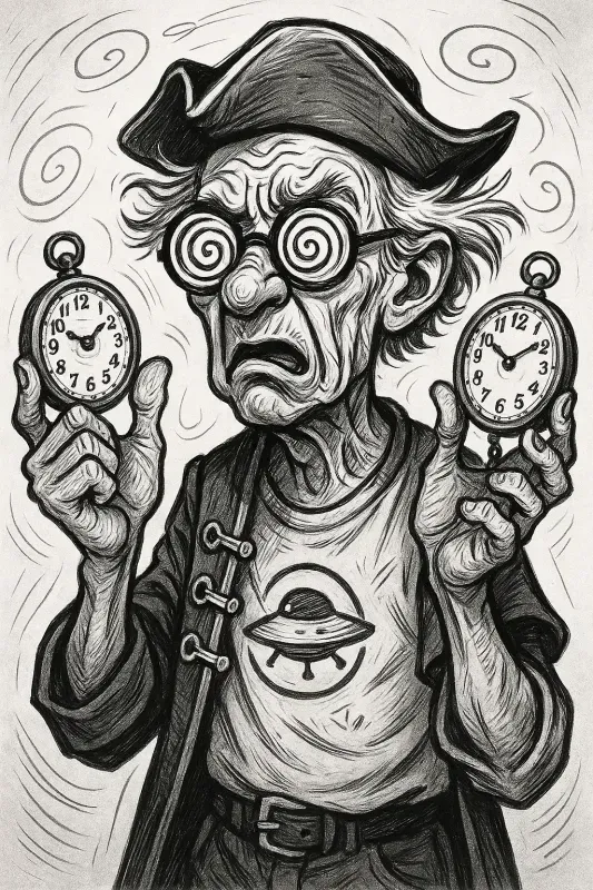 A Bold Black White Caricatures