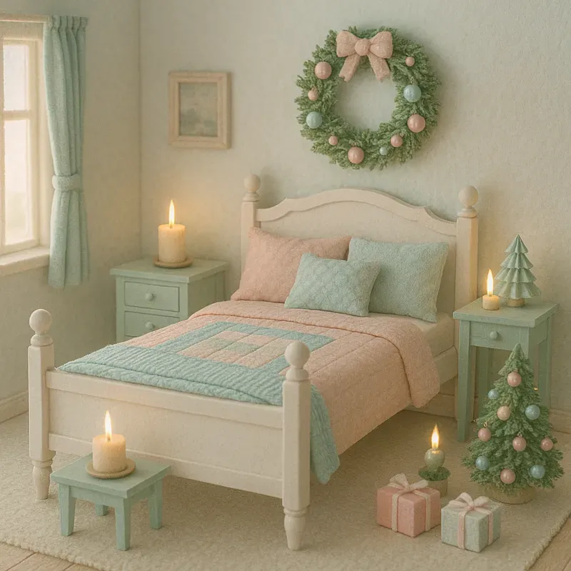 Cozy Holiday Diorama Rooms