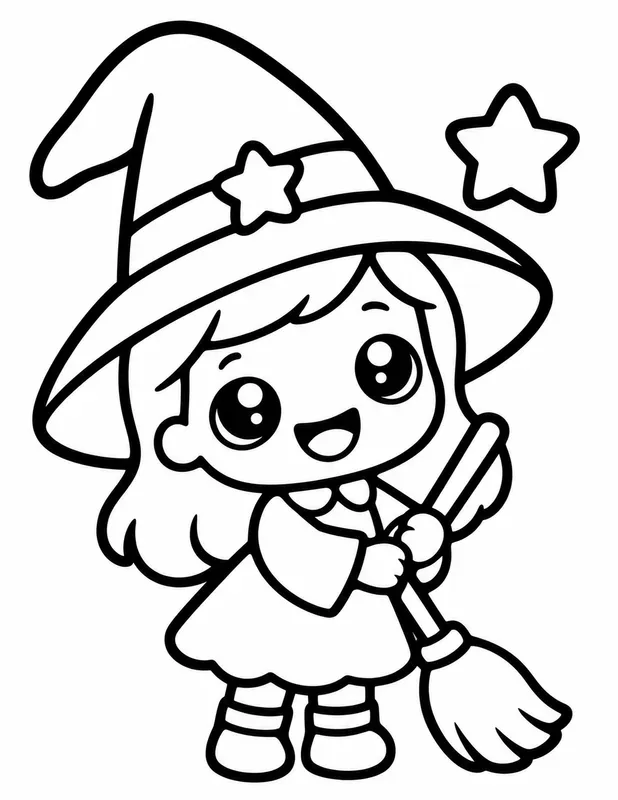 10 Halloween Coloring Pages For Toddlers