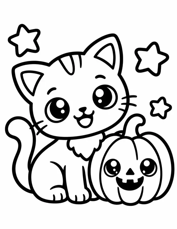 10 Halloween Coloring Pages For Toddlers