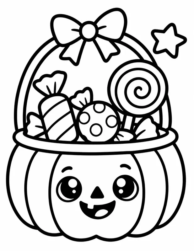 10 Halloween Coloring Pages For Toddlers