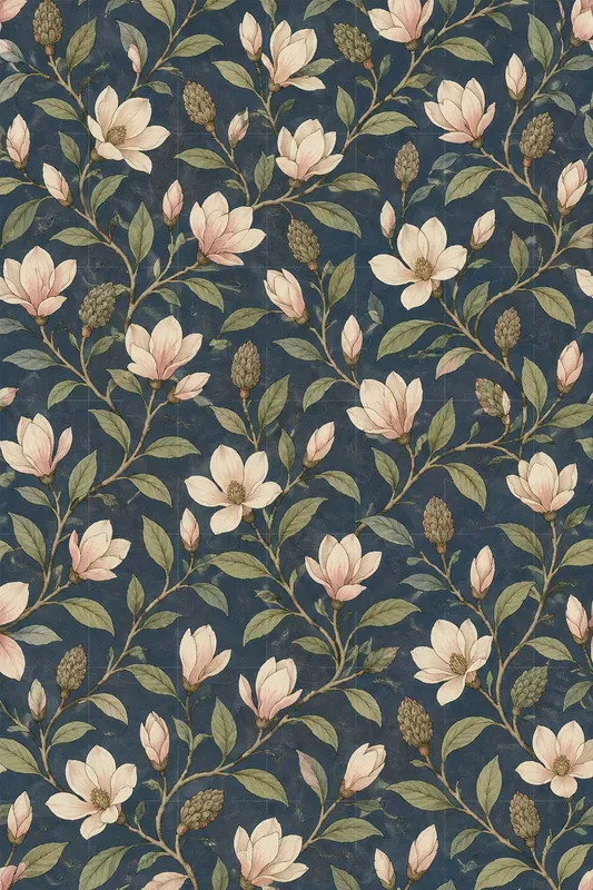 Botanical Envelope Liner Patterns