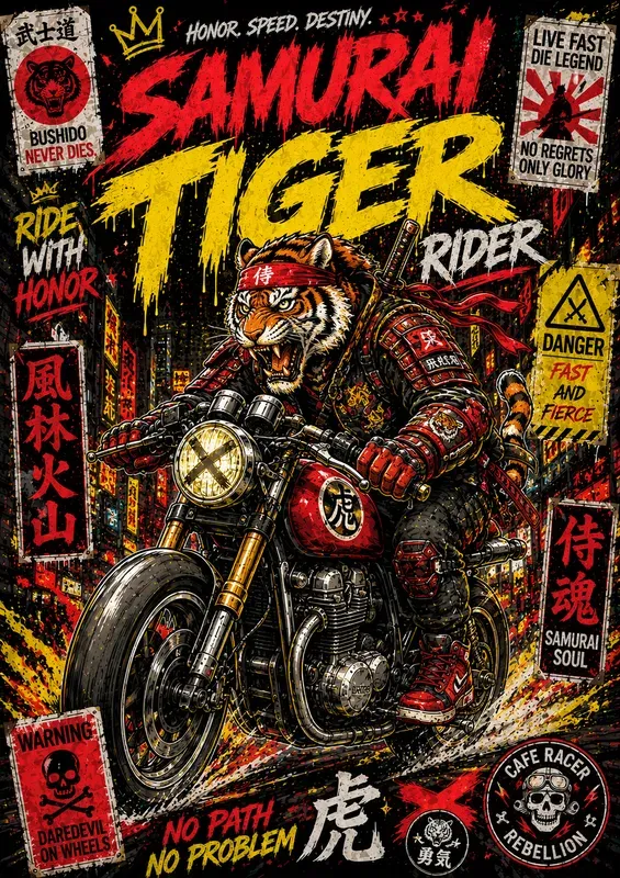 Urban Graffiti Monster Posters