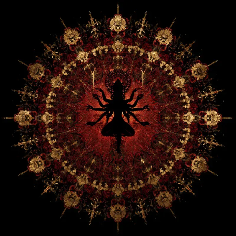 Divine Mandala Art Generator