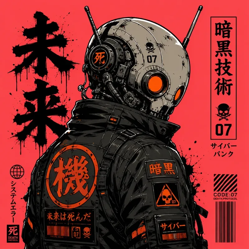 Bold Manga Graphic Tshirts