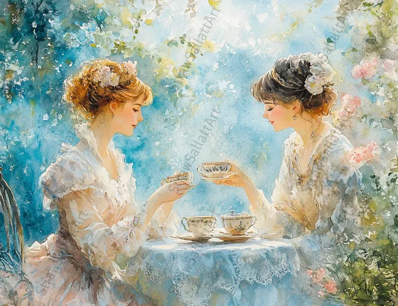 Vintage Spring Garden Party Junk Journals