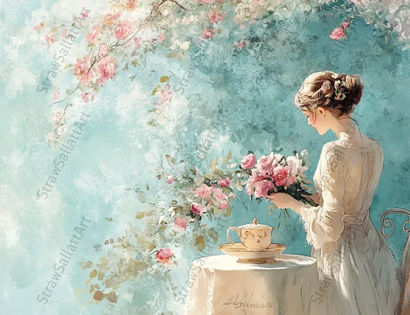 Vintage Spring Garden Party Junk Journals