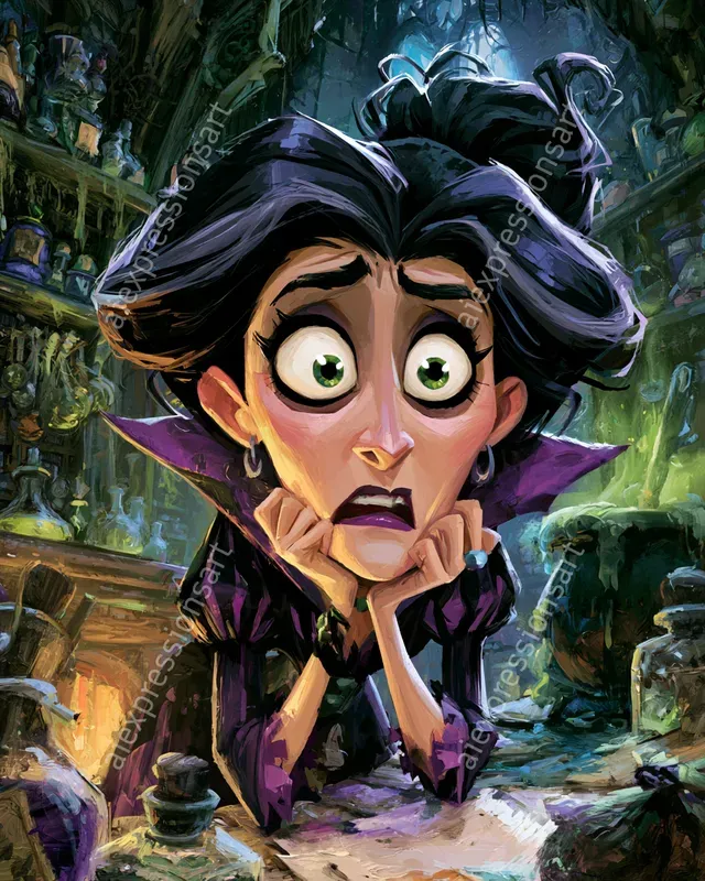 Expressive Childrens Book Caricatures