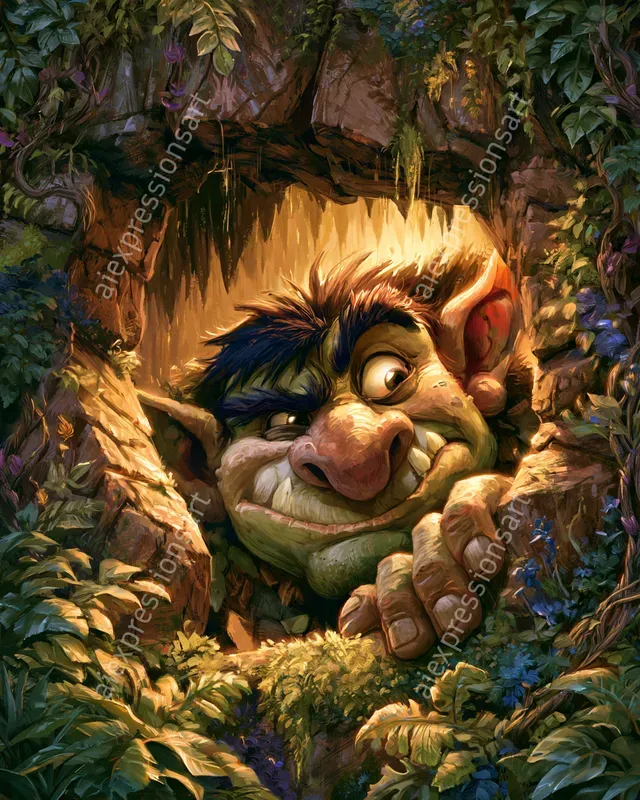 Expressive Childrens Book Caricatures