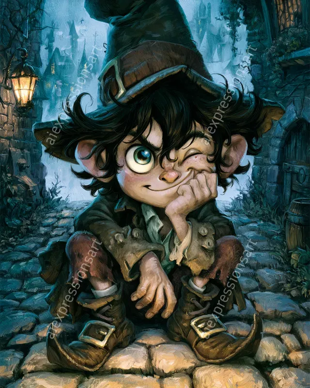 Expressive Childrens Book Caricatures